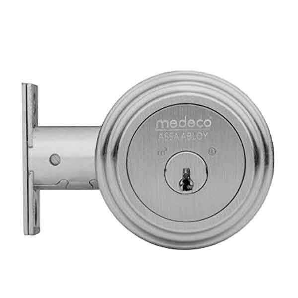 Residential Deadbolt, B-Level, Single Cylinder, 5-Pin, DL Keyway, Pinned, 2-3/8" Backset, 2-